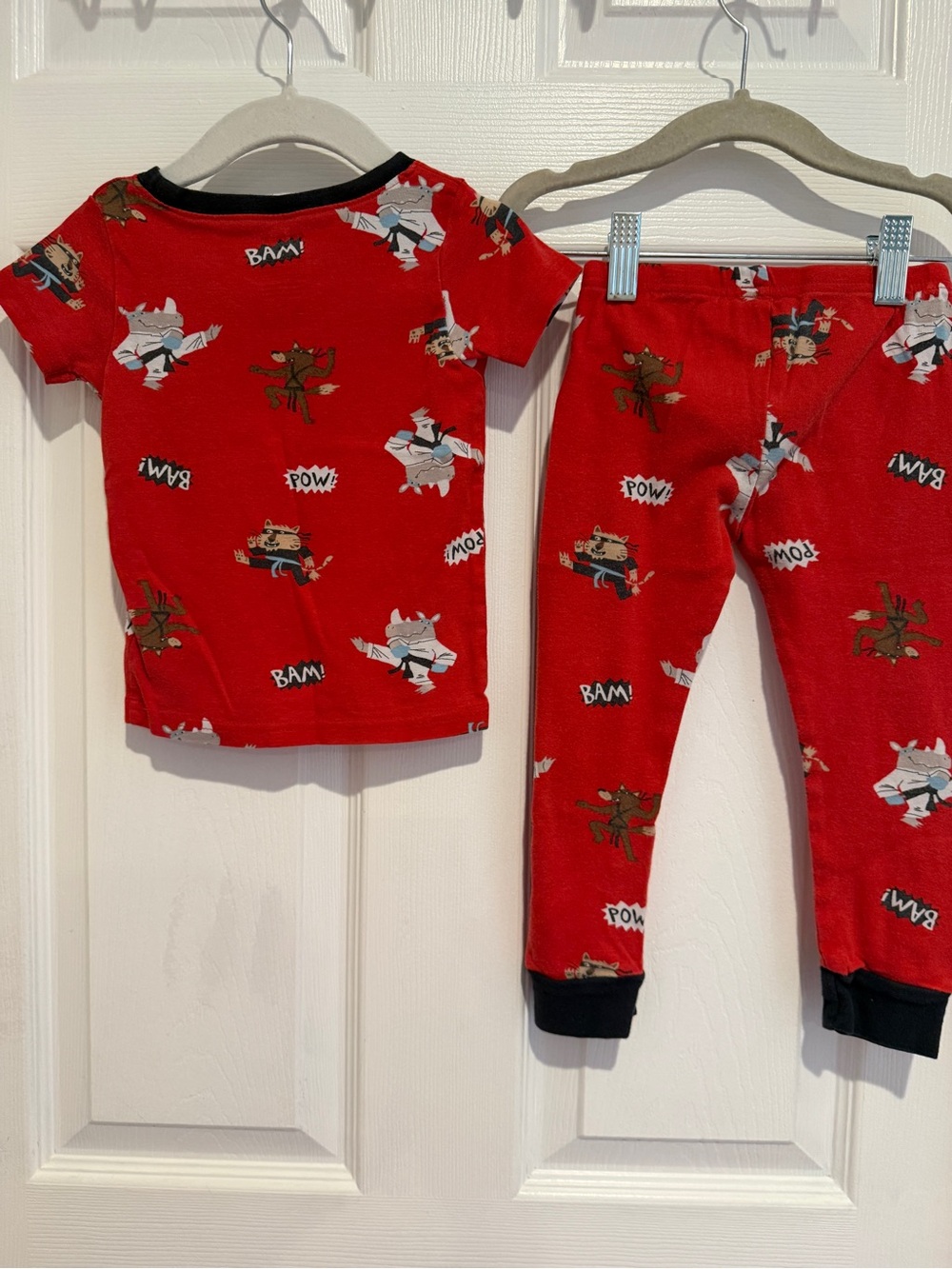 5 Sets Carter's 3T Boys Pajama Bundle Cotton Sleepwear Cars Superhero - Picture 6 of 15